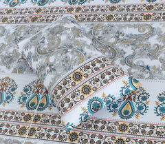 Fitted Double Bed Sheet DS# 321