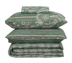 Quilted Comforter Set 6 Pcs Design 942
