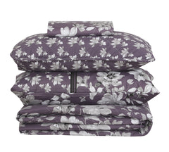 Quilted Comforter Set 6 Pcs Design 1002