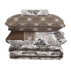 Quilted Comforter Set 6 Pcs Design 1000