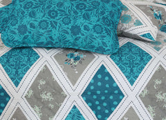 Quilted Comforter Set 6 Pcs Design 949