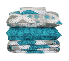 Quilted Comforter Set 6 Pcs Design 949