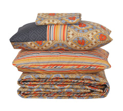 Quilted Comforter Set 6 Pcs Design 891