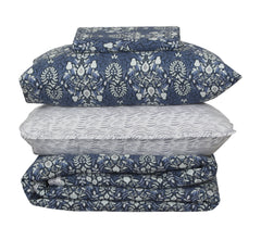 Quilted Comforter Set 6 Pcs Design 910