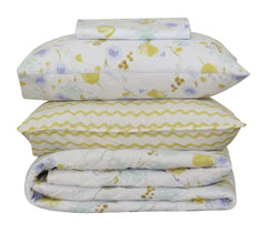 Quilted Comforter Set 6 Pcs Design 908