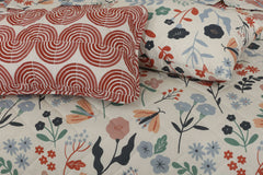 Quilted Comforter Set 6 Pcs Design 909