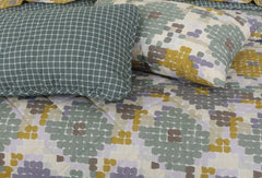 Quilted Comforter Set 6 Pcs Design 915