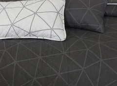 Quilted Comforter Set 6 Pcs Design 907