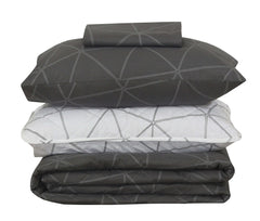 Quilted Comforter Set 6 Pcs Design 907