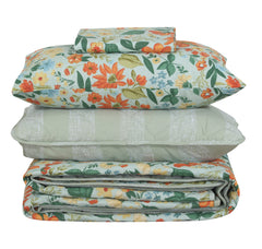 Quilted Comforter Set 6 Pcs Design 987