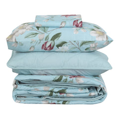 Quilted Comforter Set 6 Pcs Design 984