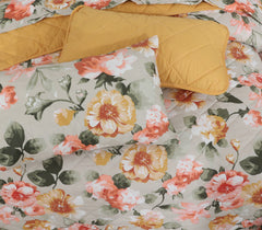 Quilted Comforter Set 6 Pcs Design 989