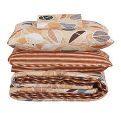 Quilted Comforter Set 6 Pcs Design 985