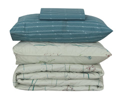 Quilted Comforter Set 6 Pcs Design 919