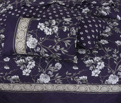 Quilted Comforter Set 6 Pcs Design 955