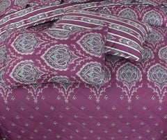 Quilted Comforter Set 6 Pcs Design 954