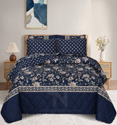 Quilted Comforter Set 6 Pcs Design 998