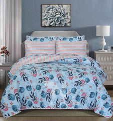 Quilted Comforter Set 6 Pcs Design 922