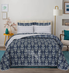 Quilted Comforter Set 6 Pcs Design 910