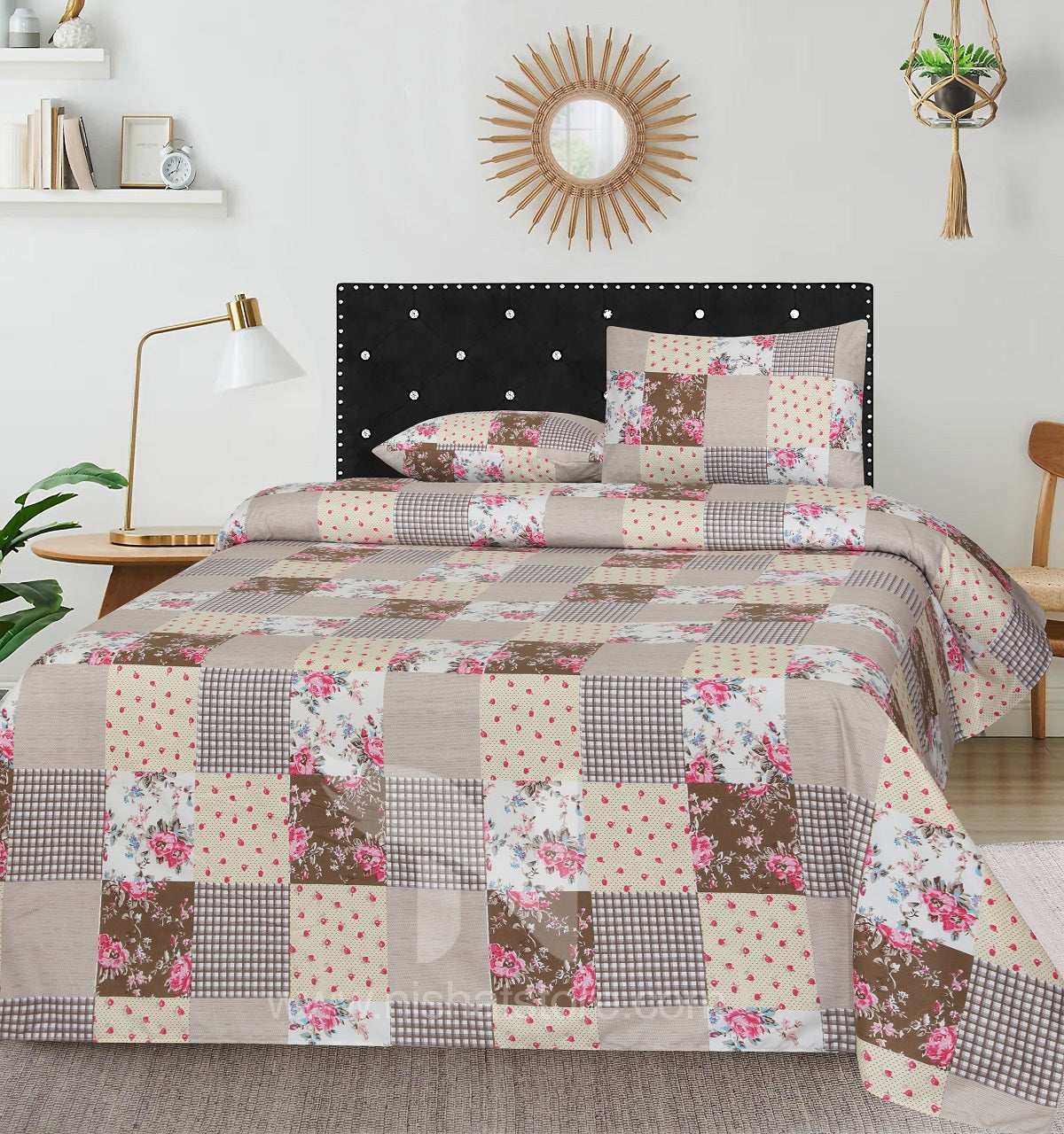 Double Bed Sheet Design NC-M 6097
