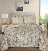 Quilted Comforter Set 6 Pcs Design 953