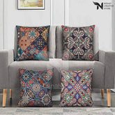 4 PCs Digital Printed Cushions Ds Cover #235 - Nishat Creative Store
