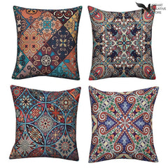 4 PCs Digital Printed Cushions Ds Cover #235 - Nishat Creative Store