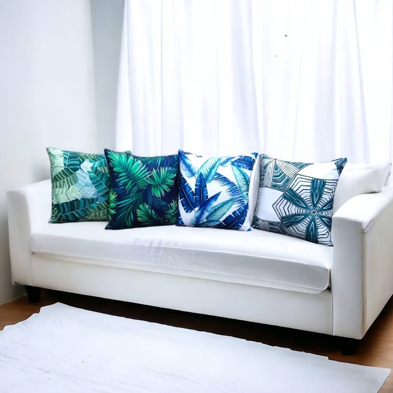 4 PCs Digital Printed Cushions Ds Cover #253 - Nishat Creative Store