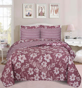 Quilted Comforter Set 6 Pcs Design 993