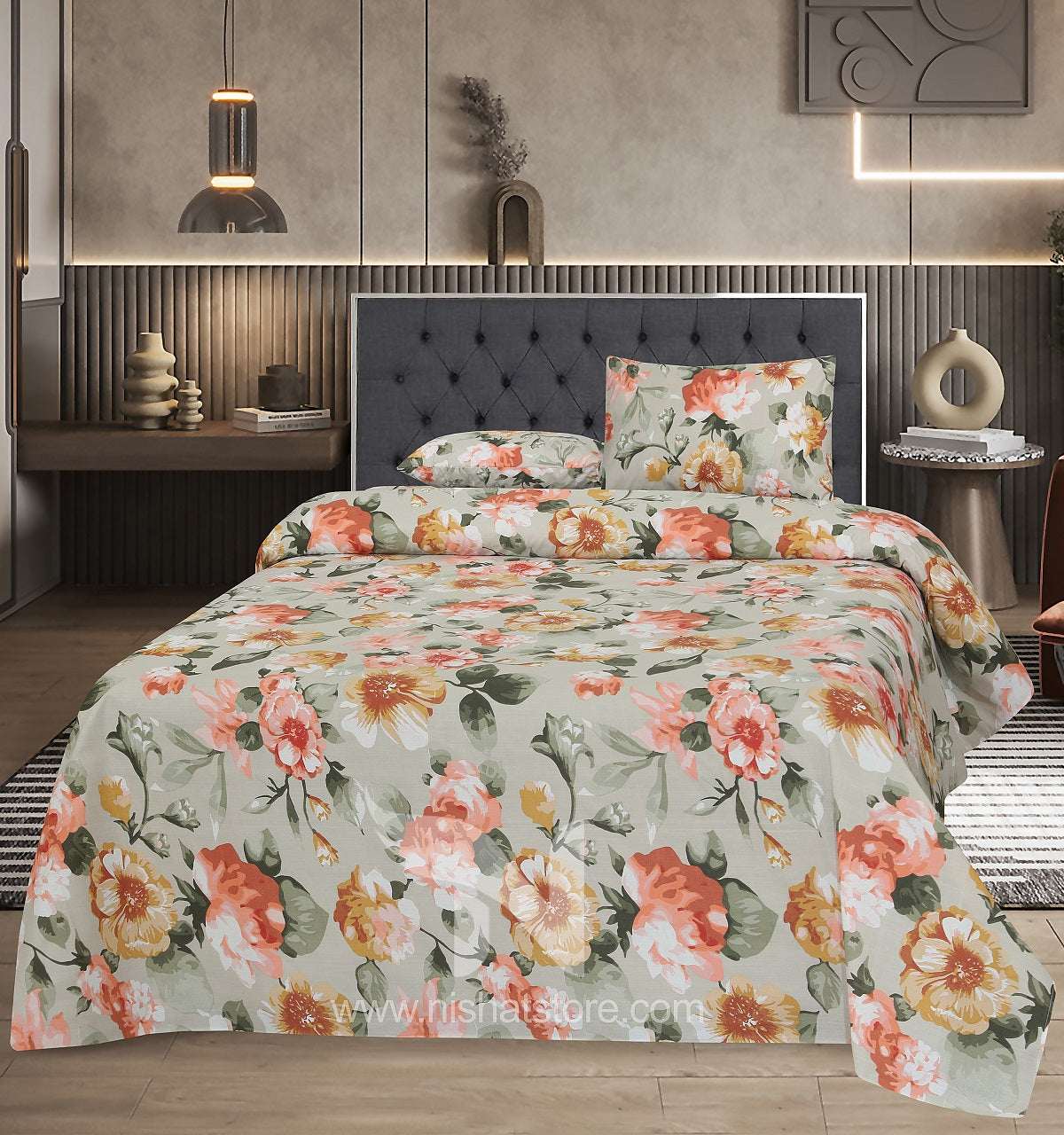 Double Bed Sheet Design NC-C 7122
