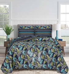 Quilted Comforter Set 6 Pcs Design 895