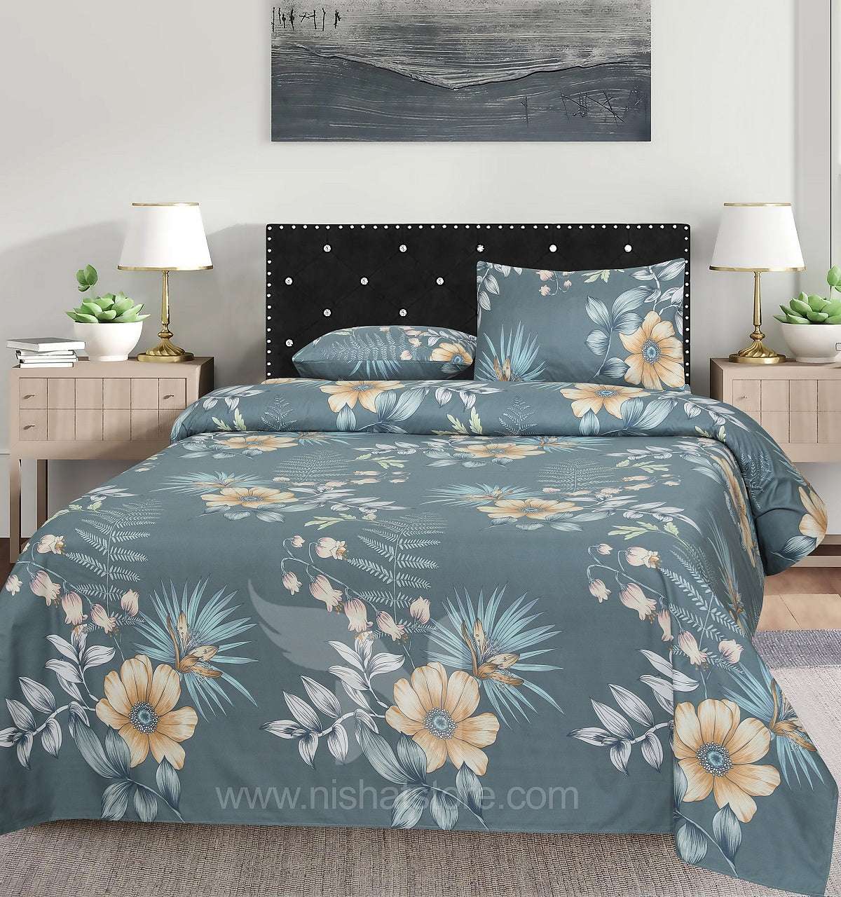 Double Bed Sheet Design NC-M 4084