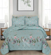 Quilted Comforter Set 6 Pcs Design 941