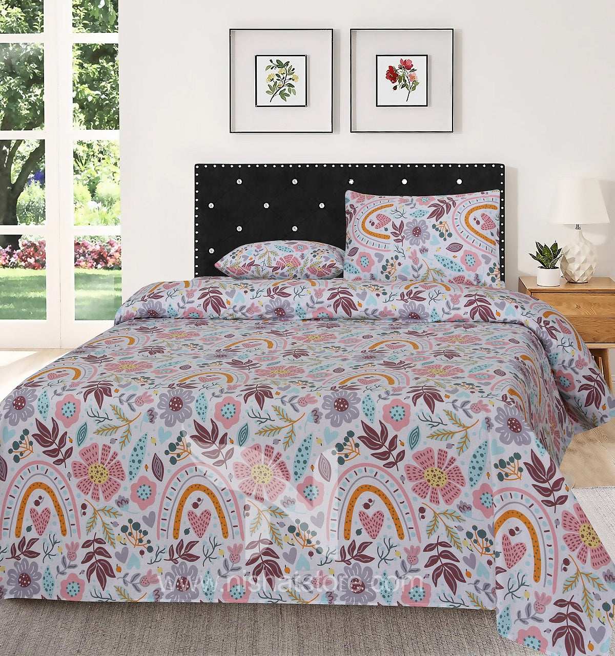 Double Bed Sheet Design NC-C 4030