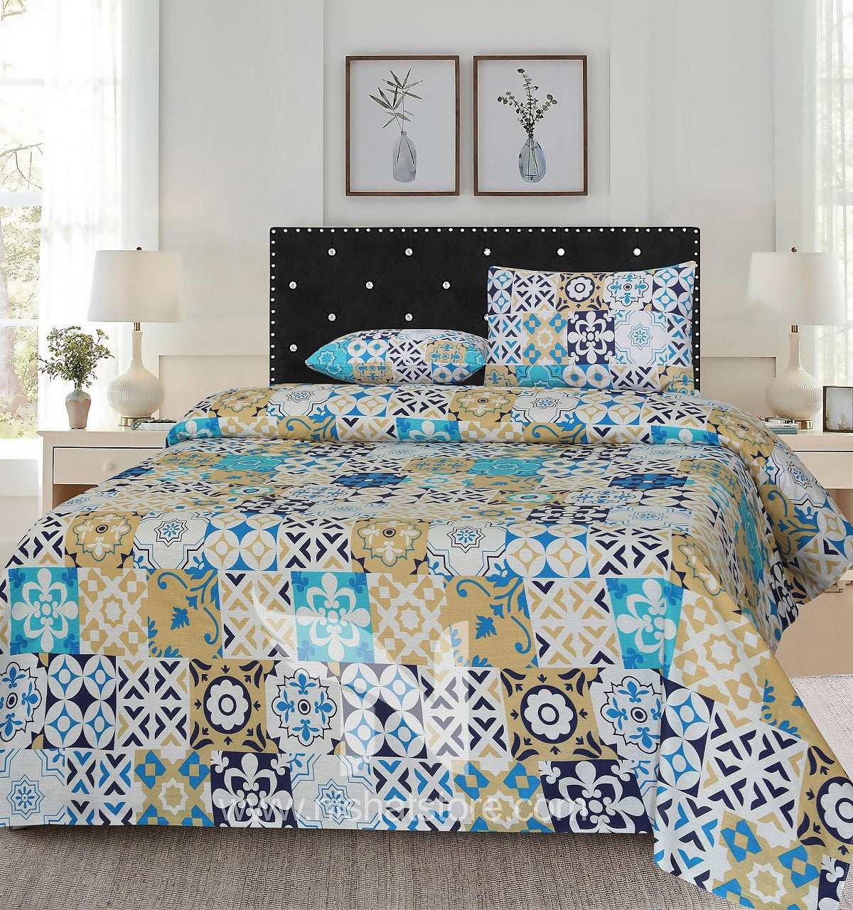 Double Bed Sheet Design NC-C 6016