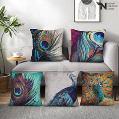 5 PCs Digital Printed Cushions Ds Cover #237 - Nishat Creative Store