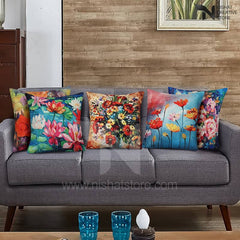5 PCs Digital Printed Cushions Ds Cover #238 - Nishat Creative Store