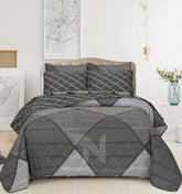 Quilted Comforter Set 6 Pcs Design 913