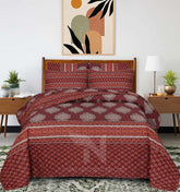 Quilted Comforter Set 6 Pcs Design 896