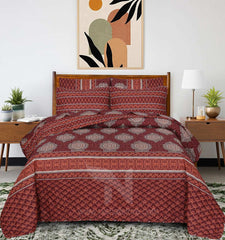 Quilted Comforter Set 6 Pcs Design 896