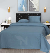 Plain Double Bed Sheet Design NC-C 161