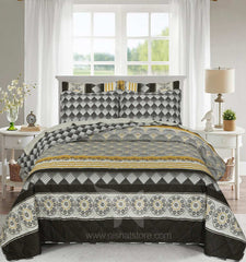 Quilted Comforter Set 6 Pcs Design 929