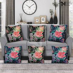 6 PCs Digital Printed Cushions Ds Cover #243 - Nishat Creative Store