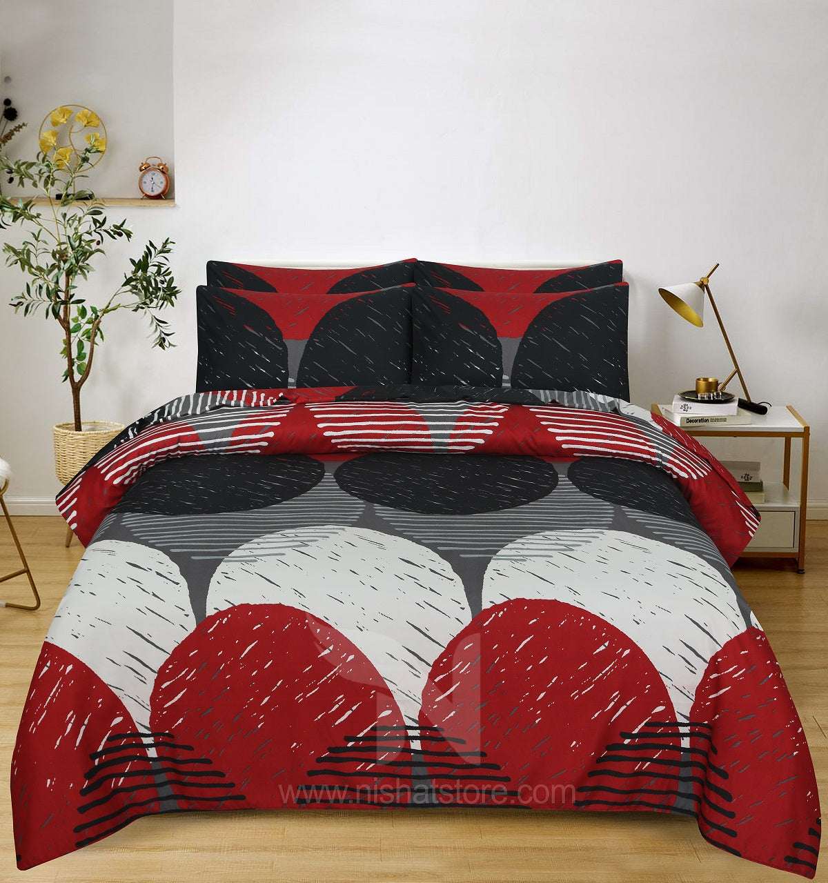 Floral Quilt Cover 6 Pcs Design #222