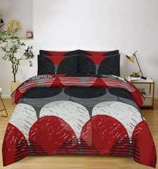 Floral Quilt Cover 6 Pcs Design #222