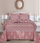 Quilted Comforter Set 6 Pcs Design 930