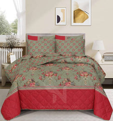 Quilted Comforter Set 6 Pcs Design 943