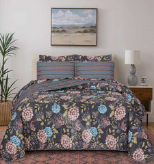 Quilted Comforter Set 6 Pcs Design 897