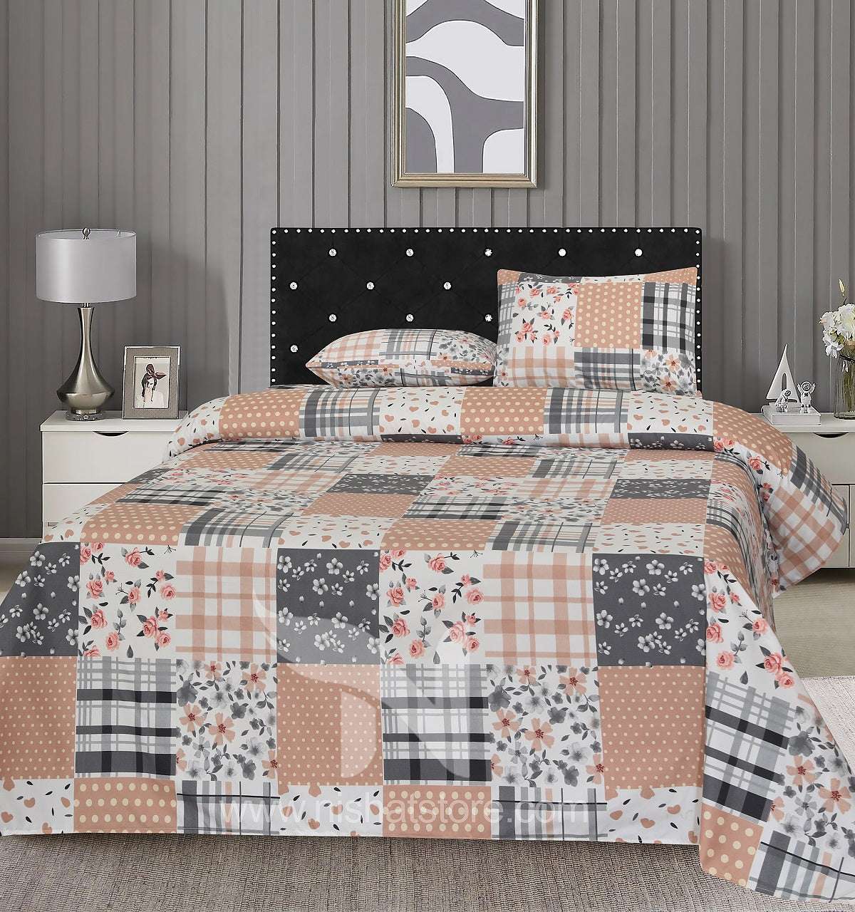 Double Bed Sheet Design NC-M 3919