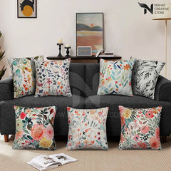 7 PCs Digital Printed Cushions Ds Cover #245 - Nishat Creative Store
